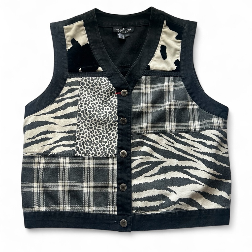 Patchwork Vest - image 1